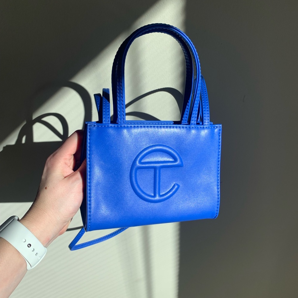 Telfar Small Painter’s Tape Shopping Bag